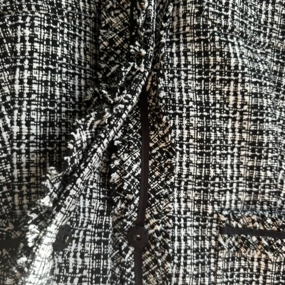 Charter Club Blazer Wool Blend Tweed Plaid Old Money Academia Quiet Luxury - XL - Picture 5 of 6